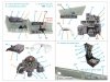 Quinta Studio QD+48486 F-4N Phantom II 3D-Printed & coloured Interior on decal paper (Academy) (with 3D-printed resin parts) 1/48